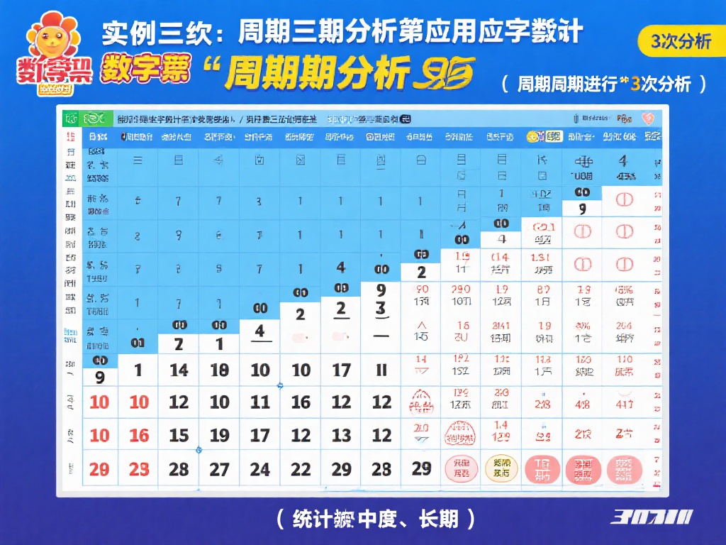 体彩333个精选实例全面解析与实战指南 实例三:周期性分析的应用
数字彩票的数据具有一定