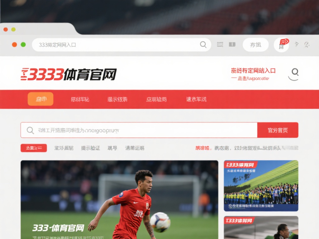 快速完成333体育官网登陆详细步骤全解析 1. 打开指定网站入口
在浏览器地址栏中输入33